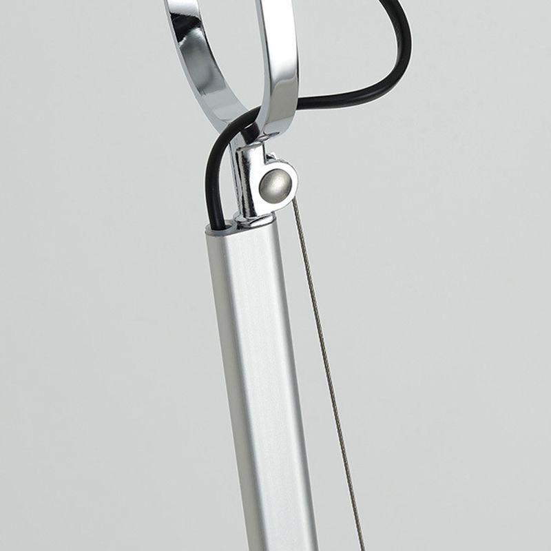 Swing Arm Wall Sconce Modernist Metal Wall Light Fixture for Bedroom