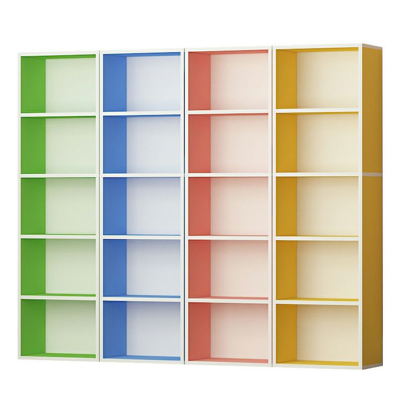 Light Wood Finish Non-Hanging Armoire Modern Storage Cabinet for Home