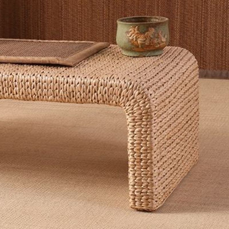 17.72 inch Wide Scandinavian Style Coffee Cocktail Table Wooden Coffee Table