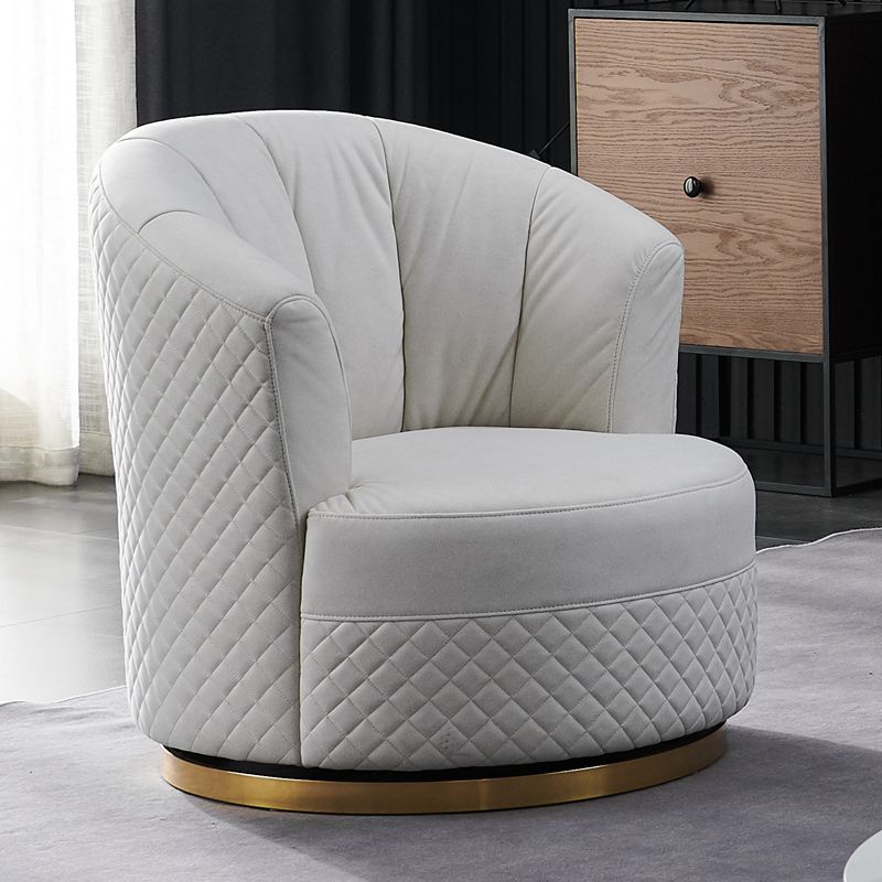 Italian Light Luxury Sofa Chair Swivel Single Chair Sitting Room Single Sofa Nordic