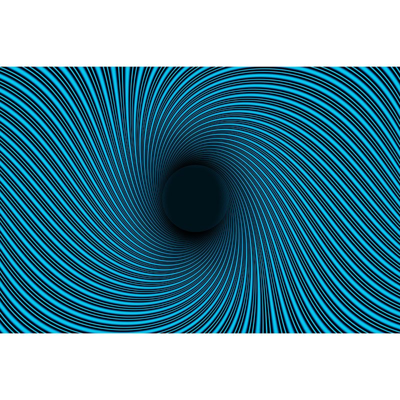 Spiral Abstract Mural Eco-friendly Modern Style Wall Art for Home Decor