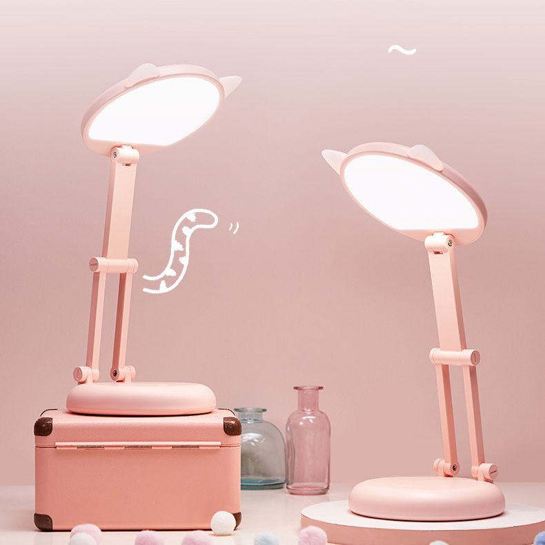 Modern Table Lamp With Usb Port Plastic Table Light