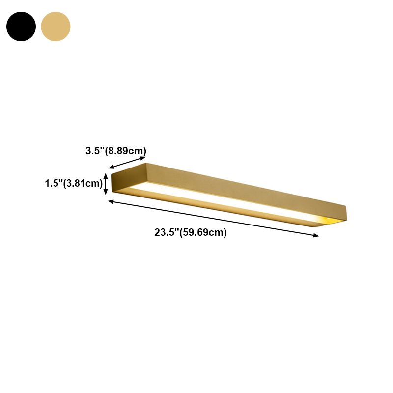Modern Style Led Vanity Light Simple Linear Mirror Lighting Fixture for Washing Room