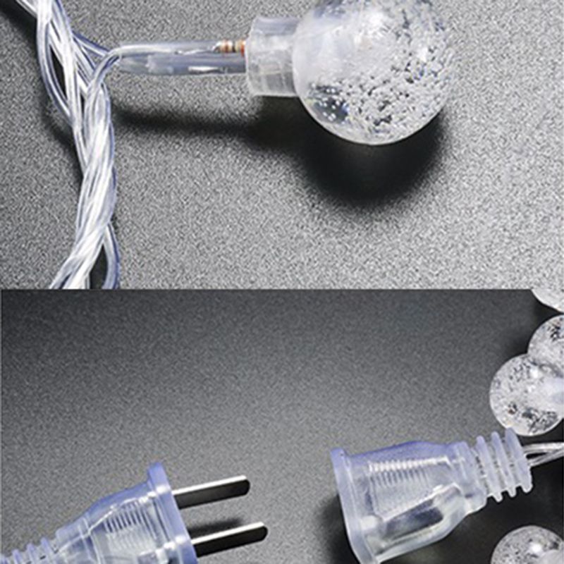 Shaded Girls Bedroom LED Fairy Lamp Plastic Artistic Battery Powered String Lighting