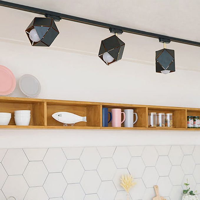 Modern Minimalist Track Lighting Antique Industrial Style Home Living Room Bedroom Commercial Coffee Shop Creative Rail Lamps