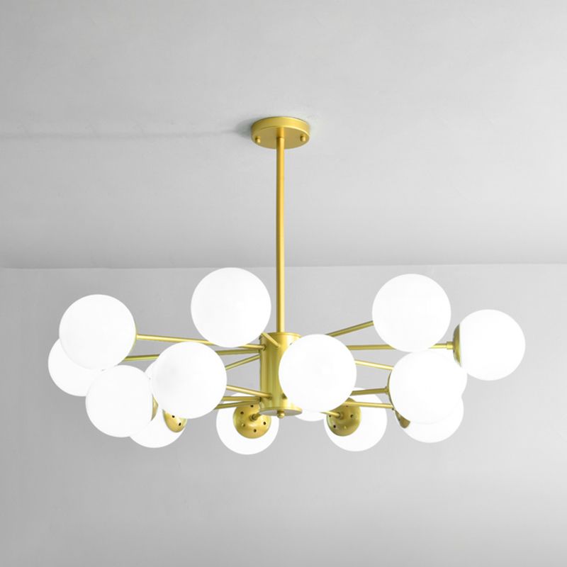 Contemporary Spherical Pendant Chandeliers Glass Chandelier Lighting Fixtures