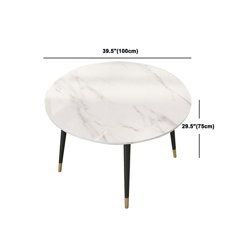 Contemporary Style Round Table Set 1/2/5/7 Pieces Dining Set for Home