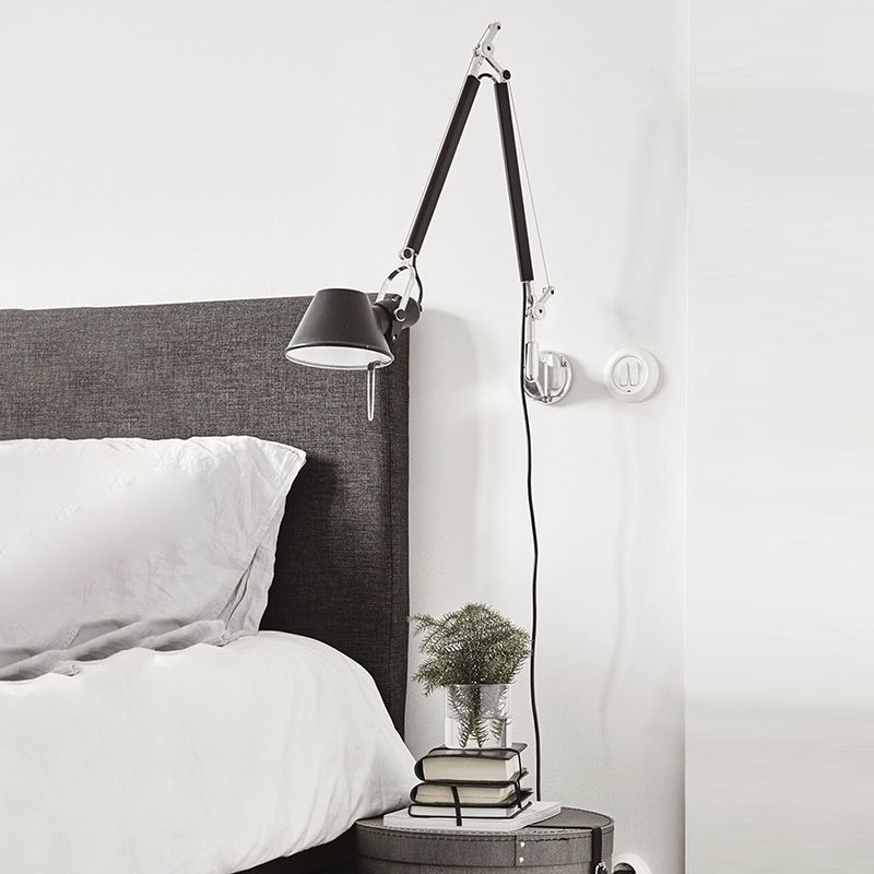 Metall moderne verstellbare Wandleuchte eine blubwand montierte Leuchte für Wohnzimmer