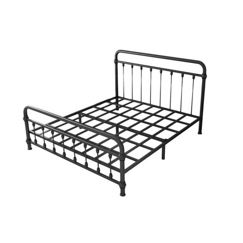 Modernism Metal Bed Frame with Headboard and Footboard 43.3" Bed Frame