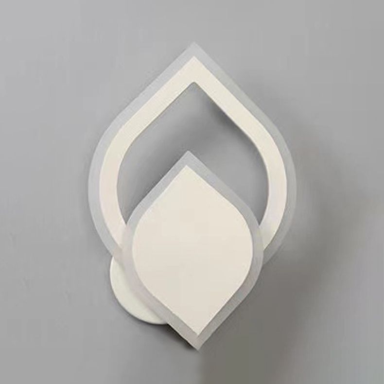 Einzigartiger Schatten 1-Licht Wandleuchte moderne Metallwandhalterung Leuchte