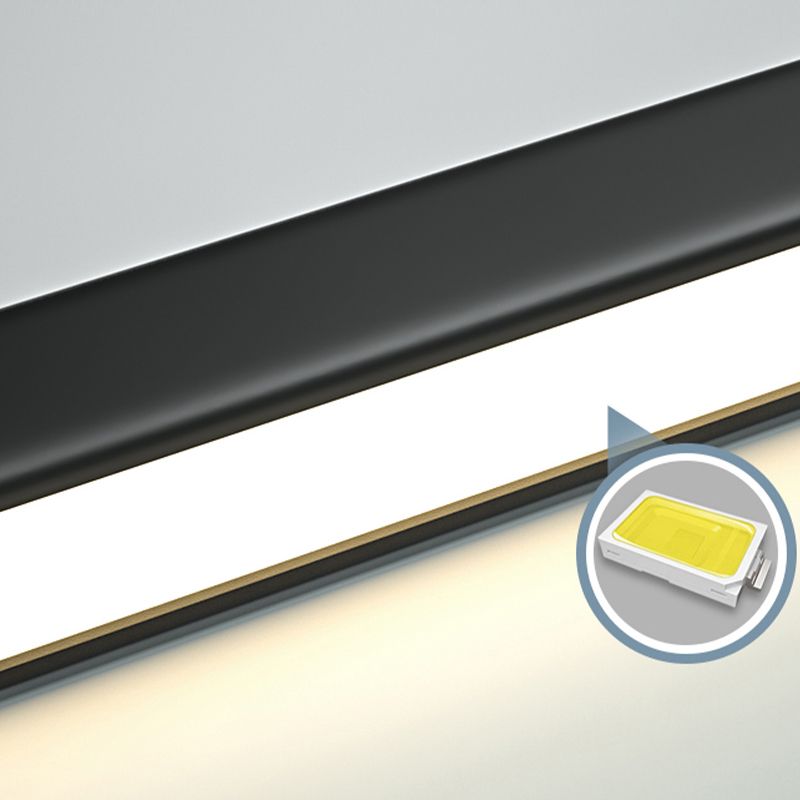 Lineare Form Island Lichter zeitgenössischer Stil Metal 2 Light Island Lighting