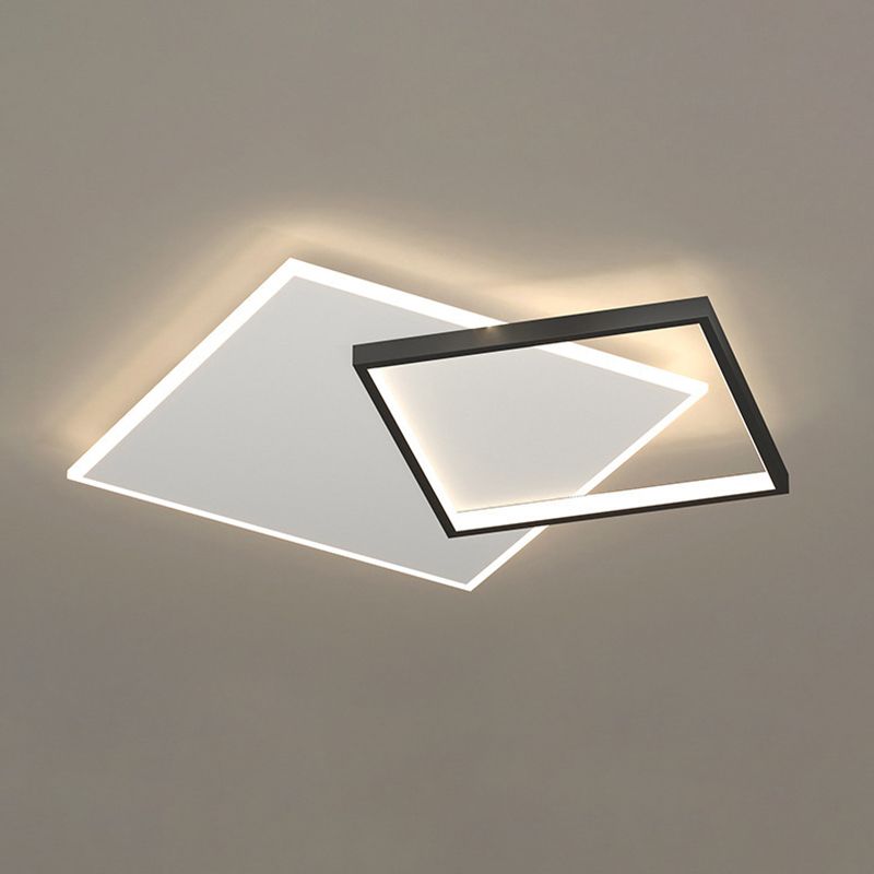 Vierkante inbouwverlichtingsarmaturen Moderne acryl inbouw