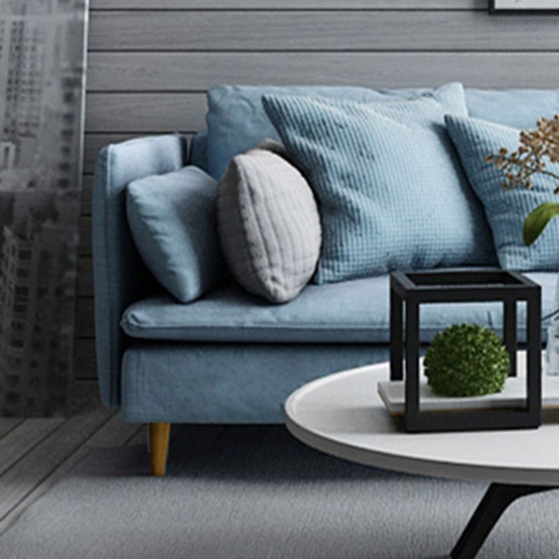 Contemporary Cushions Standard Pillow Top Arm Slipcovered Sofa