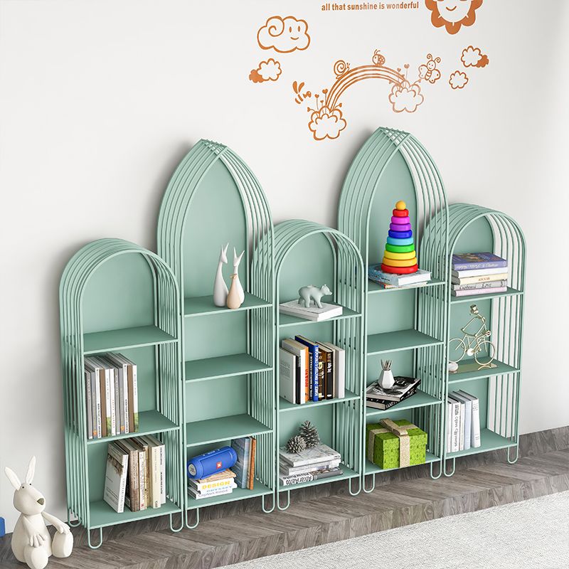 Modern Style Bookshelf Standard Closed Back Bookshelf for Home