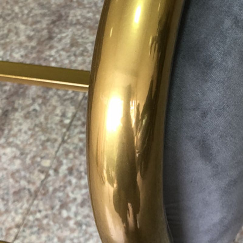 Contemporary Metal Upholstered Headboard Rectangular Panel Bed