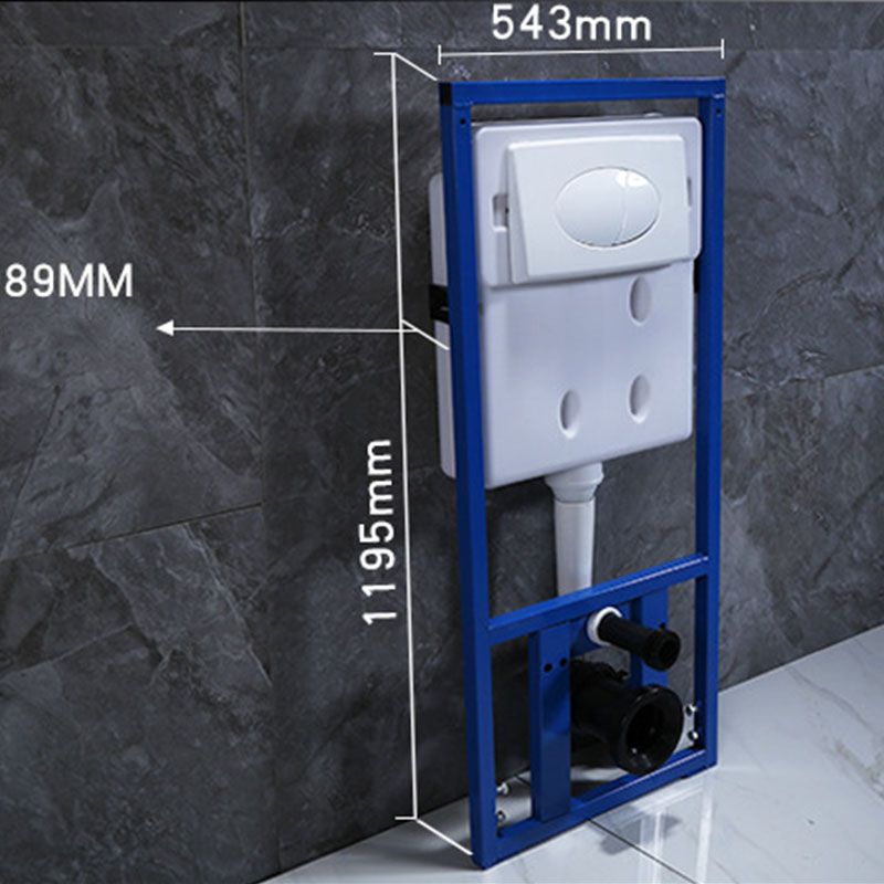 High Efficiency Flush Toilet Elongated Wall Mount Household Small Toilet Seat Included