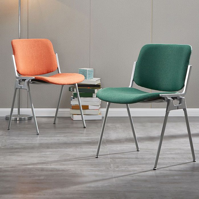 Modern Side Chair Metal Open Back Dining Room Chair for Home