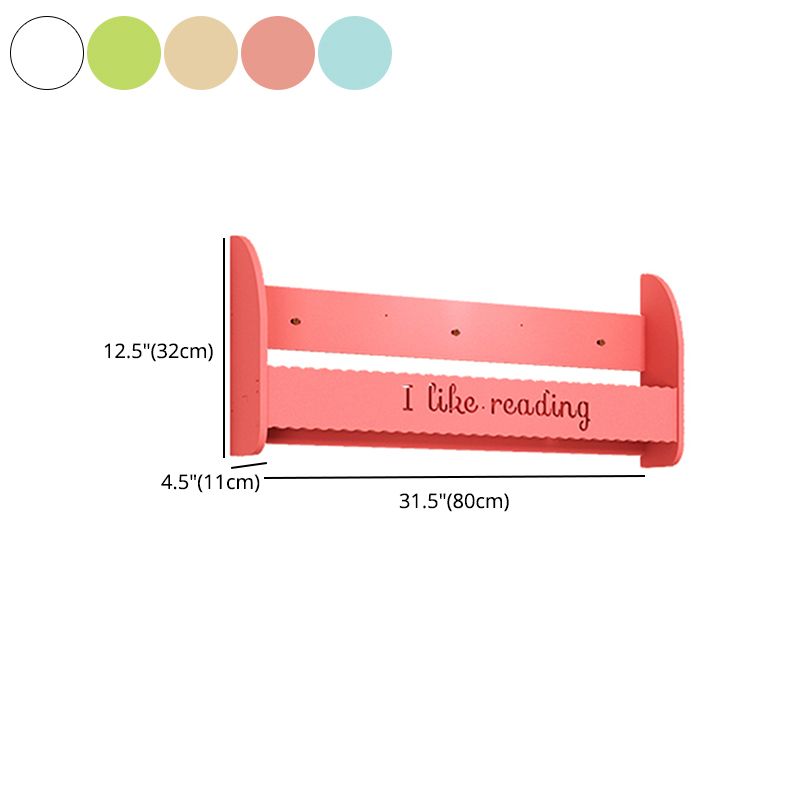 Modern Wall Mounted Bookcase Engineered Wood Bookshelf for Home Use