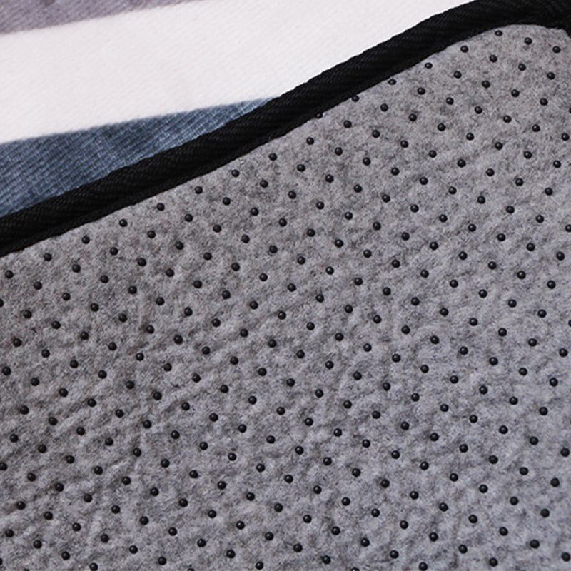 Bruin modern tapijten polyester kleur klontdapje niet-slip achterste tapijt voor woningdecoratie