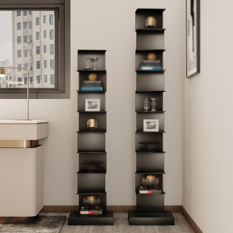 Libreria in acciaio moderno in acciaio scaffale verticale per casa