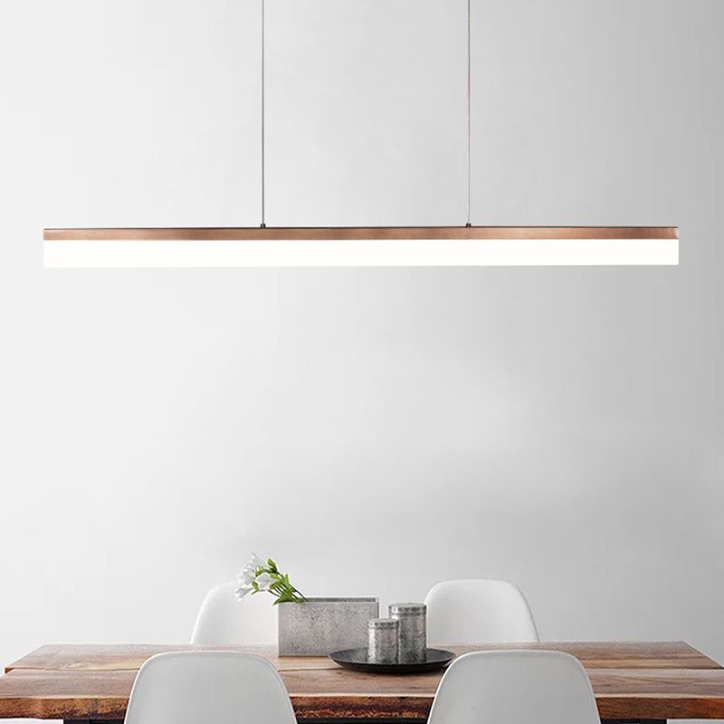 Luci del lampadario dell'isola moderna LED LED AFFEFIZIONE APPLICO LAGUE PER LA PAGA