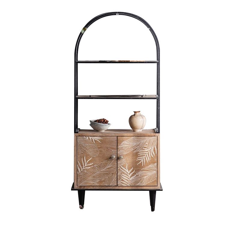 Distressed Wood Accent Chest Industrial Knobs Wood Accent Cabinet