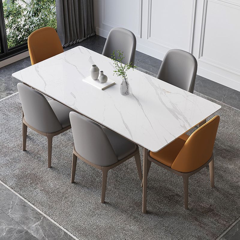 Modern Style Solid Wood Dining Set 1/4/5/7 Pieces Dining Set for Dining Areas