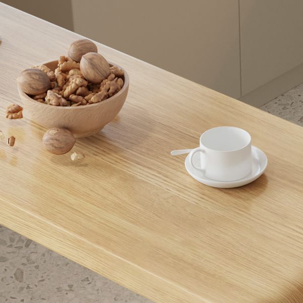 Modern Rectangle Bar Table Set 1/3 Pcs Brown Wooden Bar Table Set