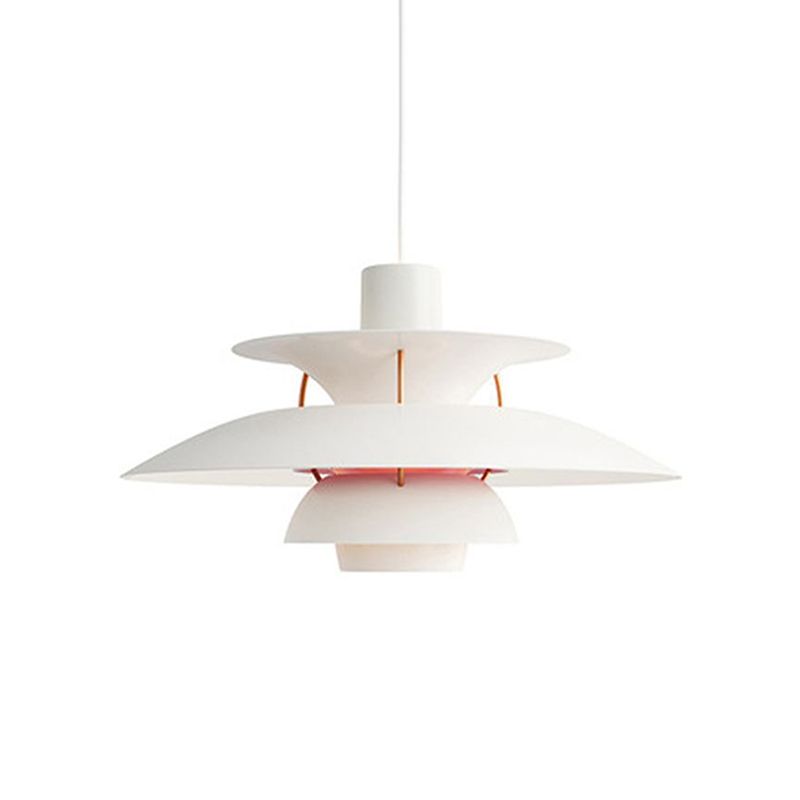 Éclairage pendentif en couches nordiques Métal 1