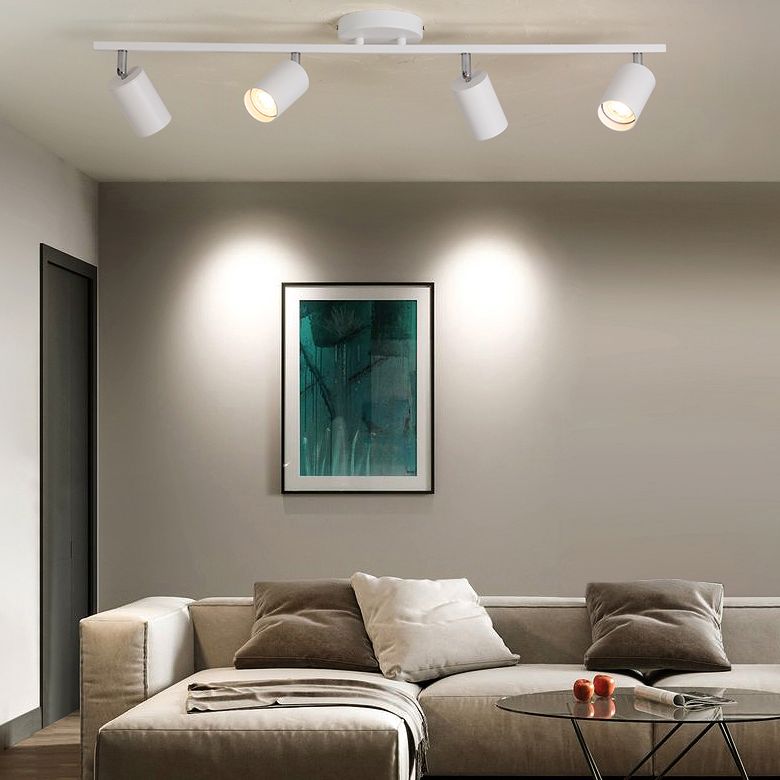 Nordic Ceiling Track Lighting Household Surface Mounted Downlight for Living Room Background Wall Cloakroom and Commercial Shop