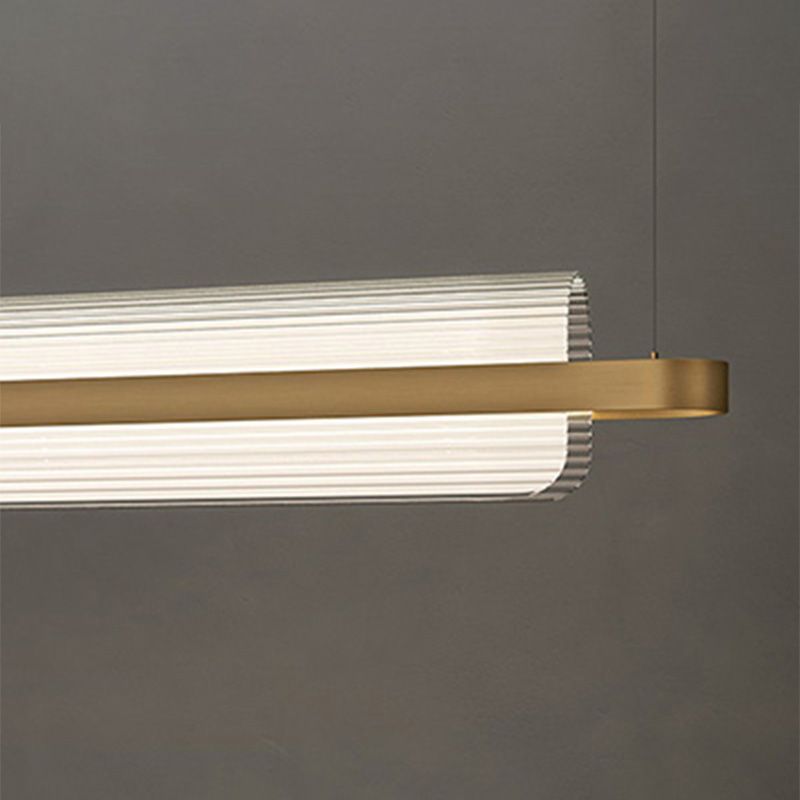 2 Color Chandelier opcional Simplicidad moderna Luz de lámpara de lámpara para sala de estar