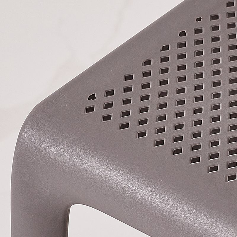 Modern Style Bar-stool Plastic Counter Bar Stool for Kitchen Bar with Plastic Legs