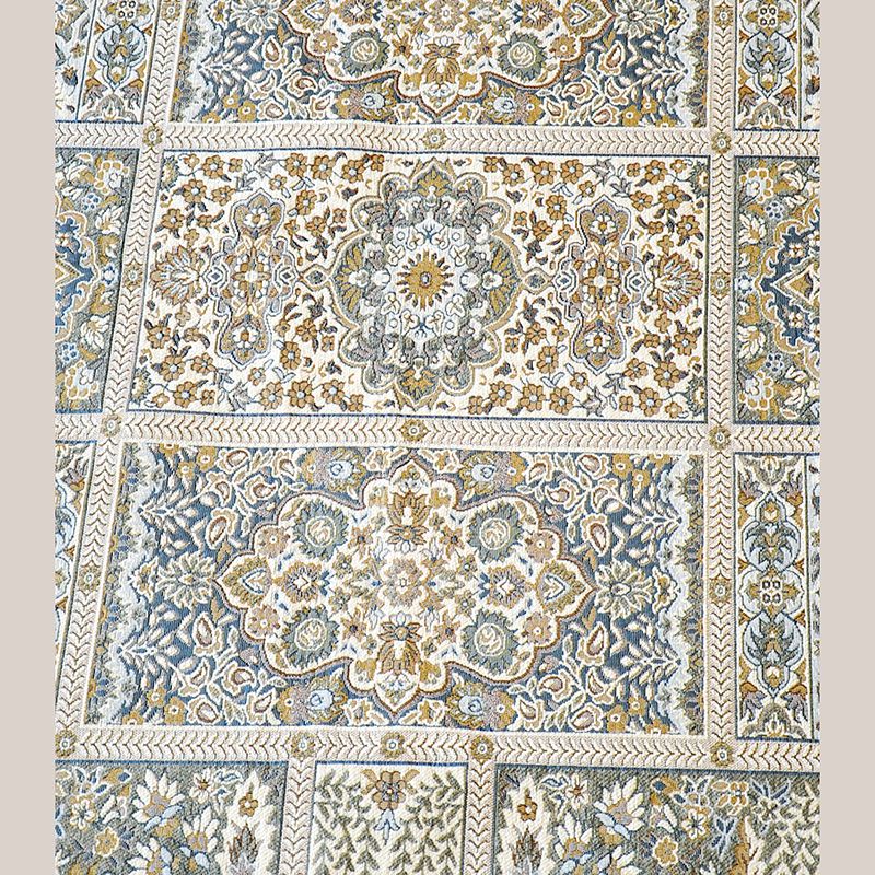 Donker rood vintage tapijt polyester grafisch gebied tapijt niet-slip achterste vloerkleed voor het leven