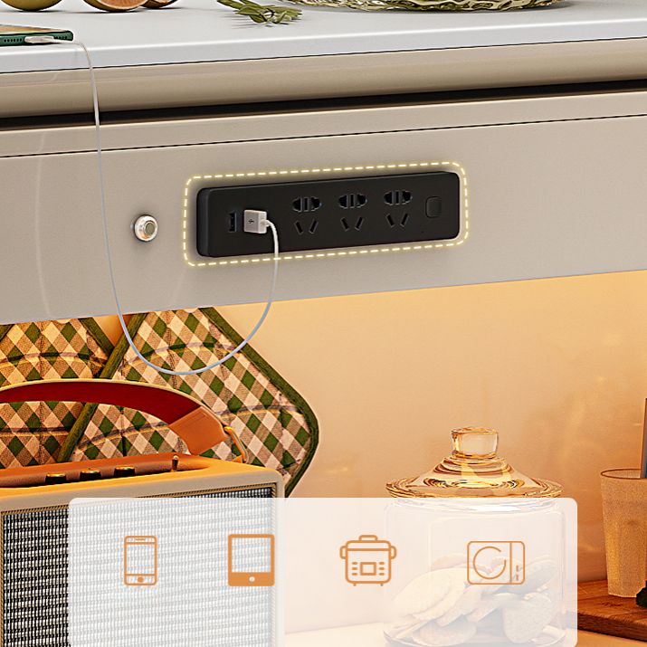 1/2/3 Pieces Modern Sintered Stone Top Multi Purpose Dining Set for Home