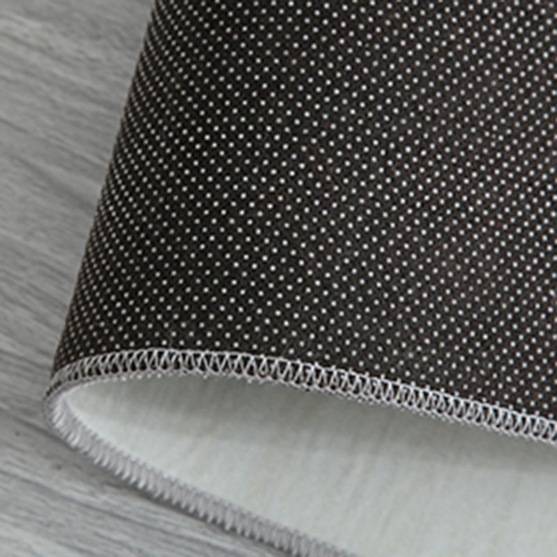 Color Mixed Abstract Lines Rug Polyester Casual Carpet Anti-Slip Backing Indoor Rug for Home Decor