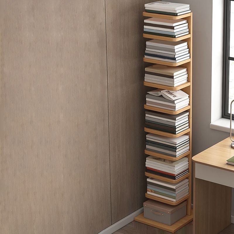 13" Wide Contemporary Shelf Closed Back Shelves Included Bookcase