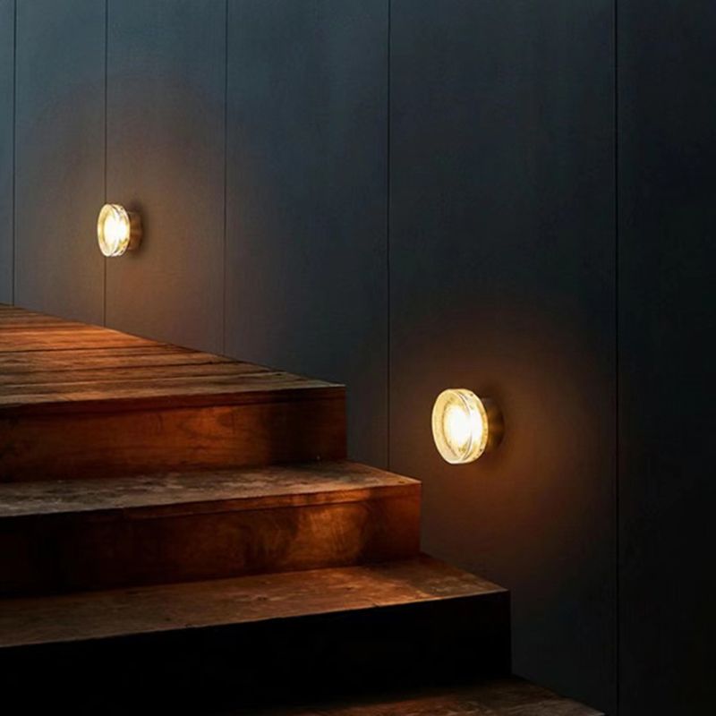 Modernism LED Wall Sconce Round Shape Sconce Lighting for Bedroom