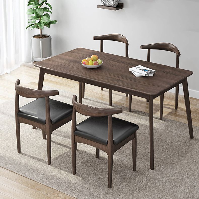 Industrial Upholstered Side Chairs Open Back Dining Side Chair