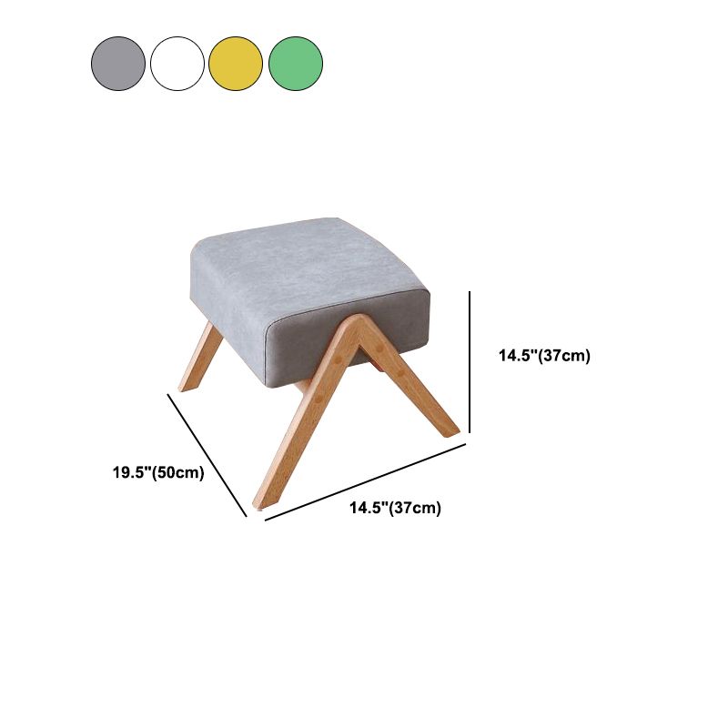 Modern Rocker Chair Upholstered With Gray Frame Glider for Living Room