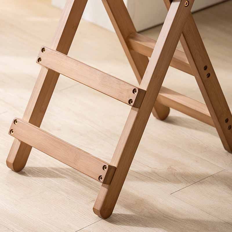 Nordic Style Armless Wood Barhocker Klapphocker für Esszimmer