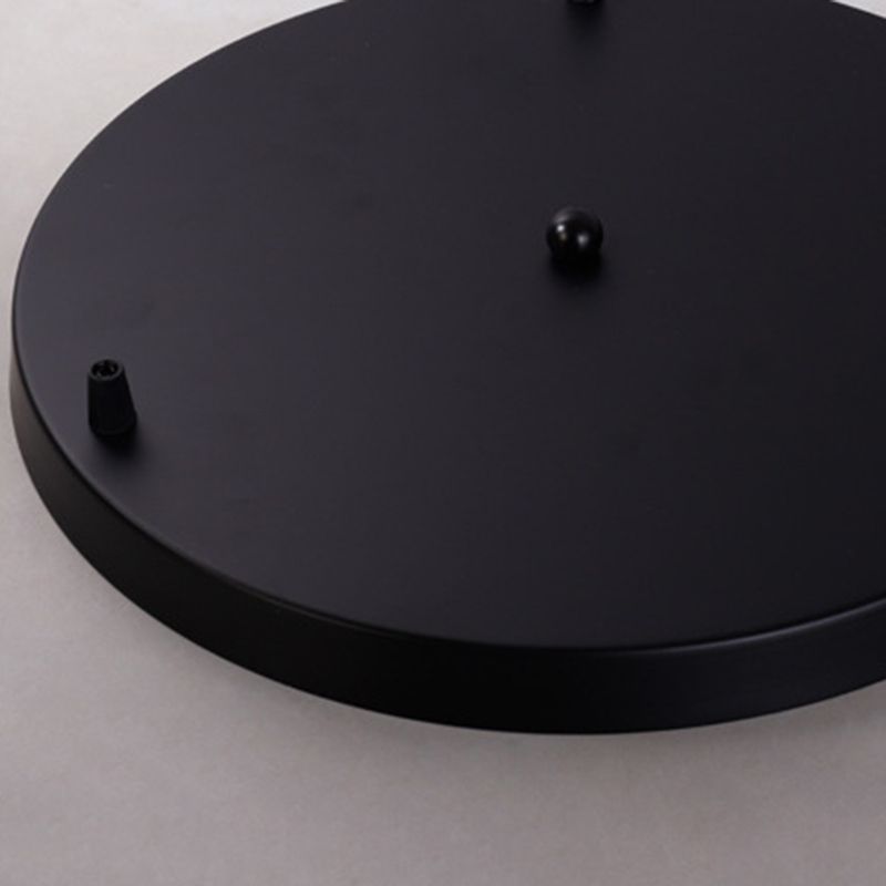 3 LIGHTS Transparent Glass Shade Island Lamp Retro Industrial Style suspendu suspendu pour salle à manger