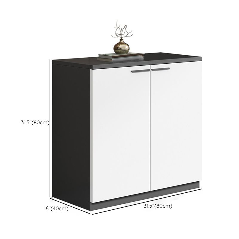 Medieval Modern Lateral Filing Cabinet Wooden Frame File Cabinet