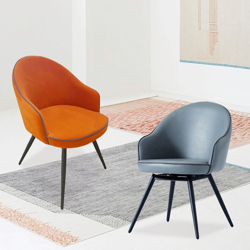 Contemporary Arm Chair Wingback Dining Room Chair for Kitchen