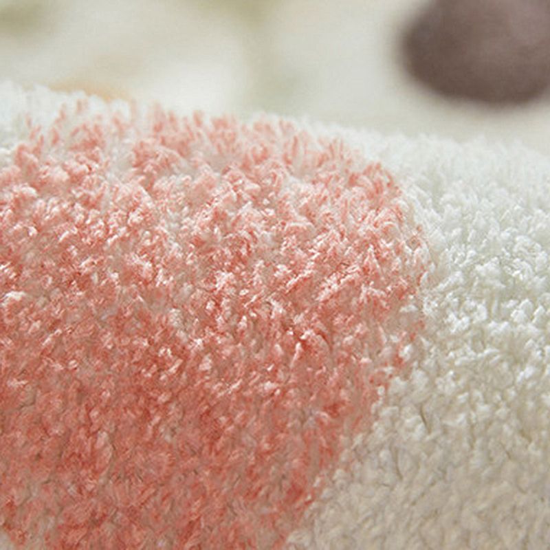 Fancy Modern Rug Flower Pattern Polyester Area Rug Stain Resistant Rug for Drawing Room