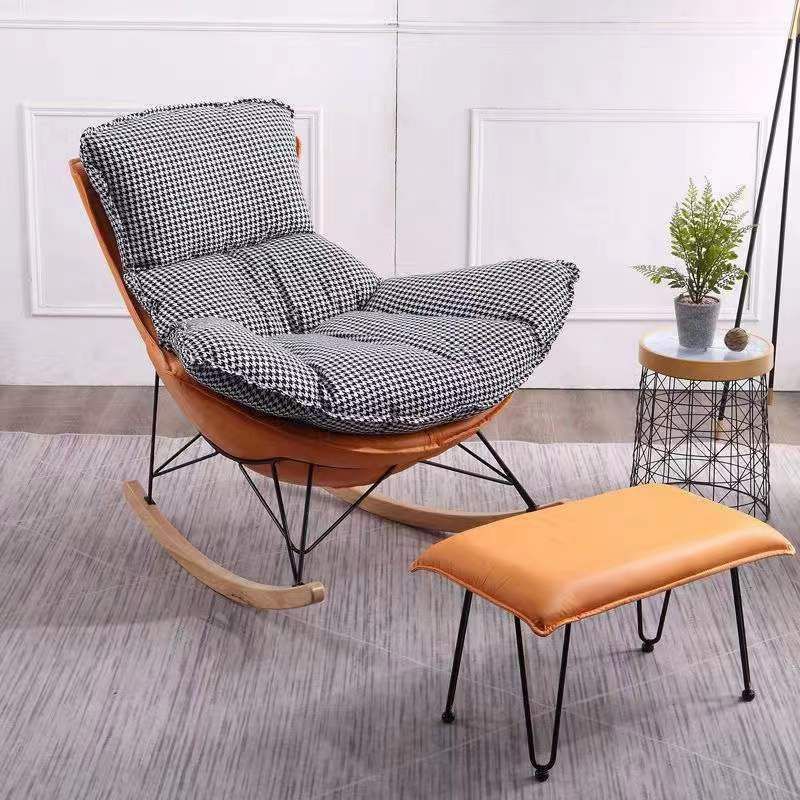 Modern Style Rocking Chair Indoor Sofa Rocking Chair for Living Room