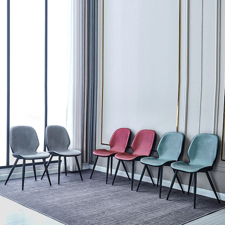 Sedia laterale contemporanea parsons sedia a bracciole opaco per brasserie