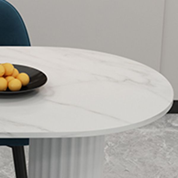 Metal Modern Free Form Table Sintered Stone Table with 3 Legs