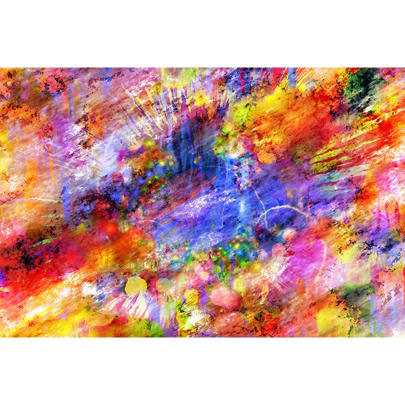 Illustration Abstract Pattern Mildew Wall Mural Horizontalt for Living Room