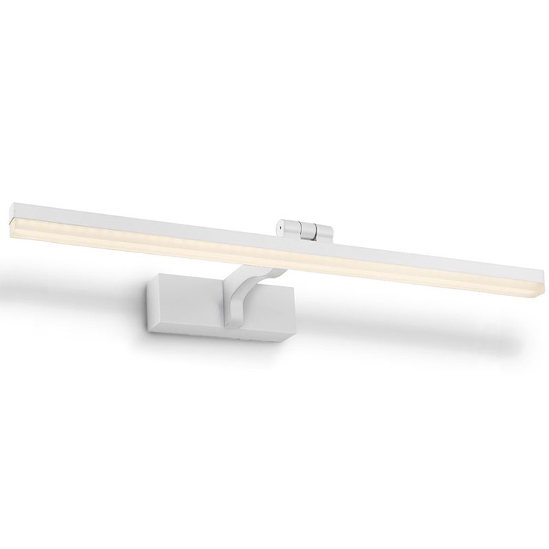 Lampada per pareti di vanità a LED lineare in alluminio Lampada per foto alimentabile minimalista