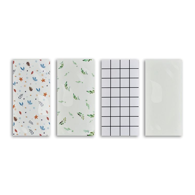 Single Tile Wallpaper Contemporary Plastic Peel and Stick Wall Tile